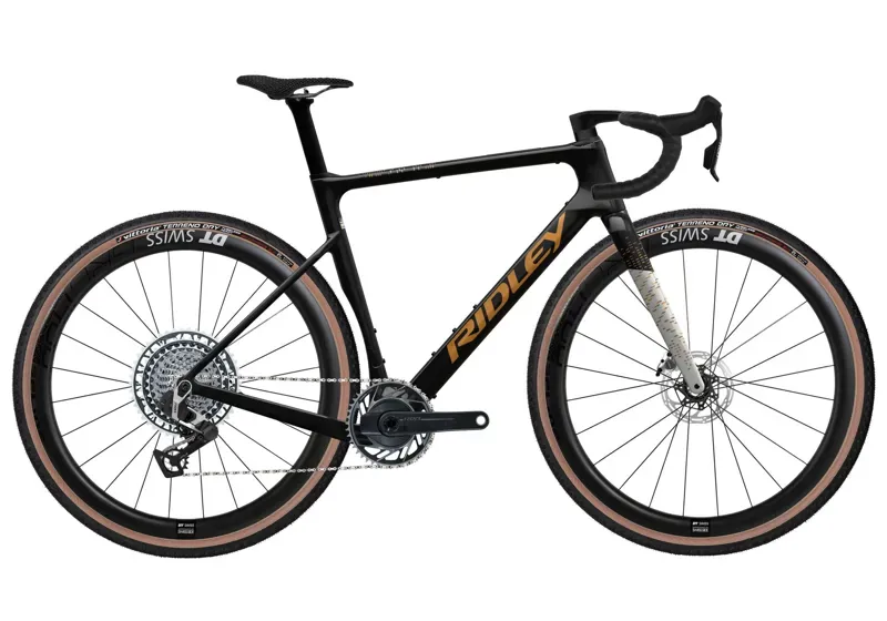2025 Ridley Astr RS RED XPLR 1x13 Gravel Bike - Carbon / Silver / Bronze