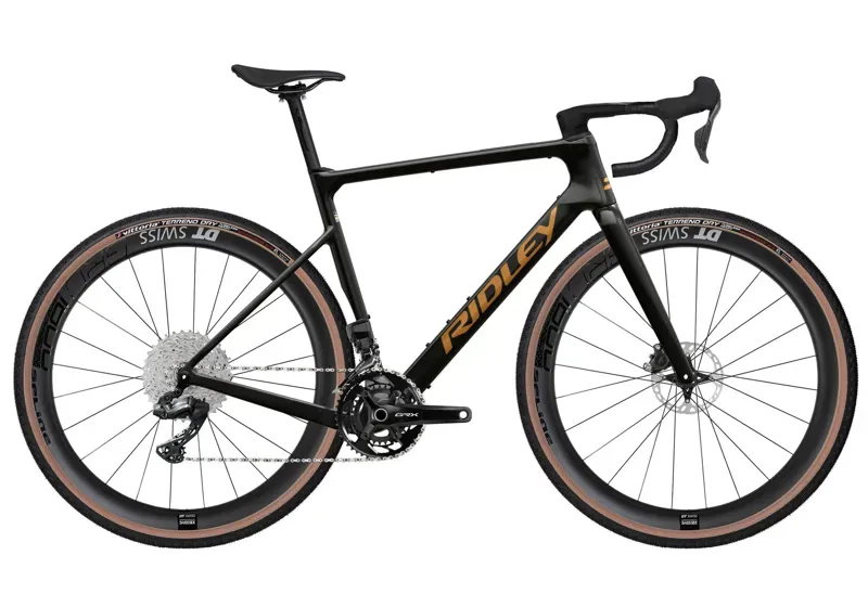 2025 Ridley ASTR - GRX800 Di2 2x12 - Gravel Bike - Black Metallic