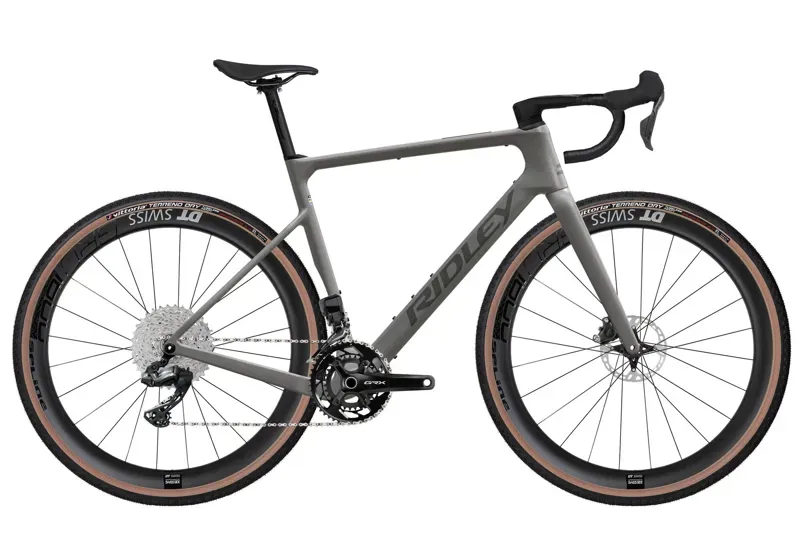 2025 Ridley ASTR - GRX800 Di2 2x12 - Gravel Bike - Empress Grey Metallic