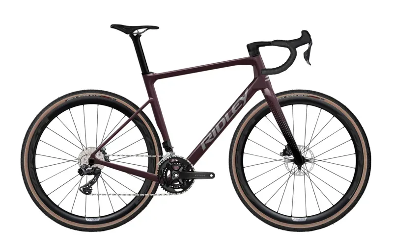 2025 Ridley Grifn RS GRX DI2 2X12 - Gravel Bike -  Dark Plum Metallic