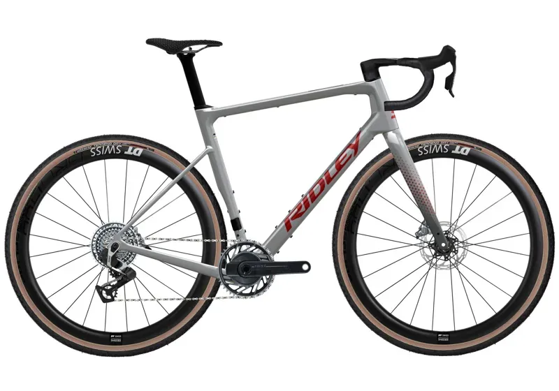 2025 Ridley Grifn RS SRAM Red XPLR 1x13 - Gravel Bike - Battle Ship Grey