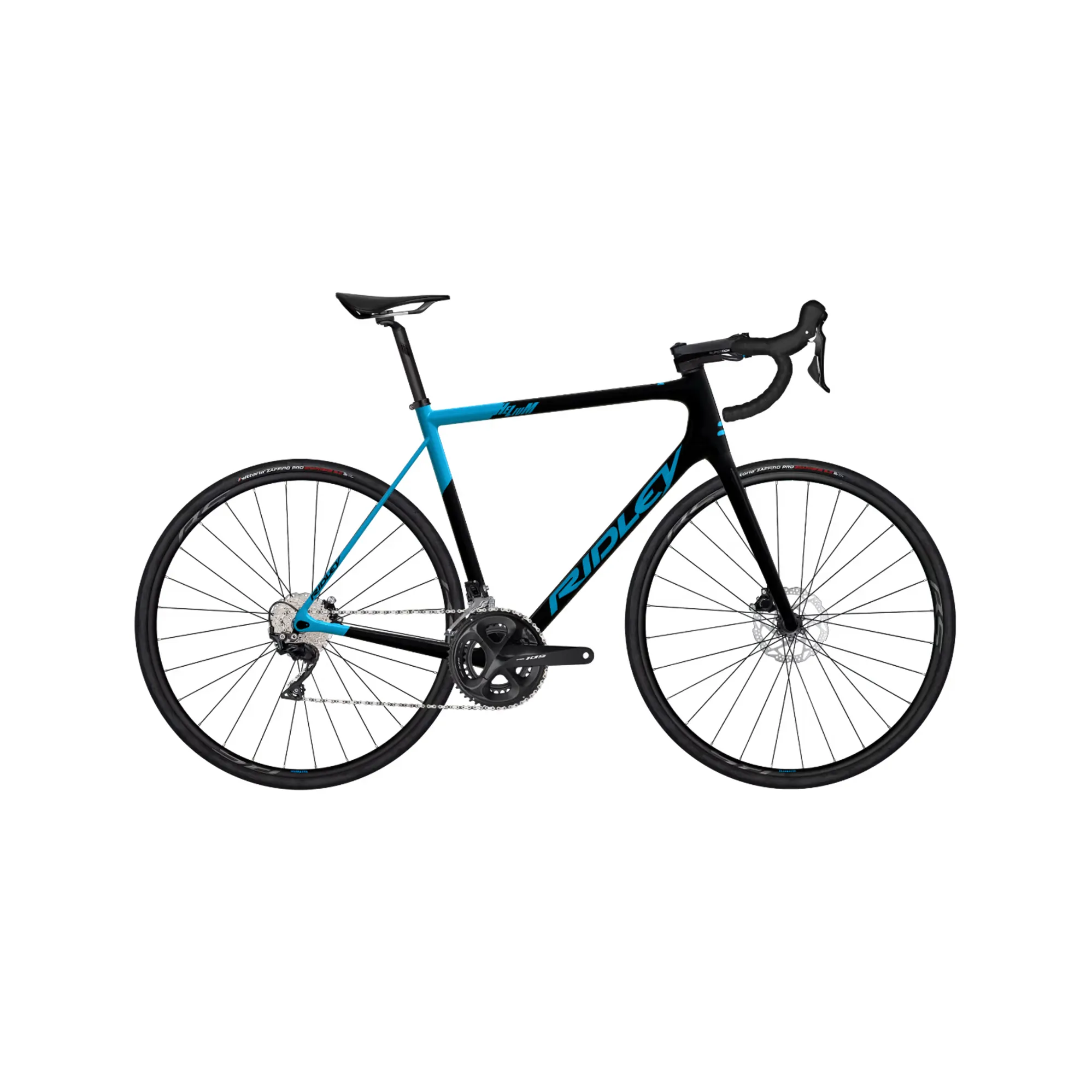 2023 Ridley Helium Disc Shimano 105 Road Bike Black