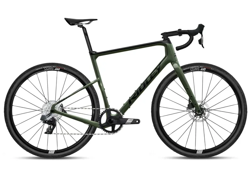 Ridley Kanzo Adventure - Sram Apex XPLR AXS - Gravel Bike - Army Green / Black 