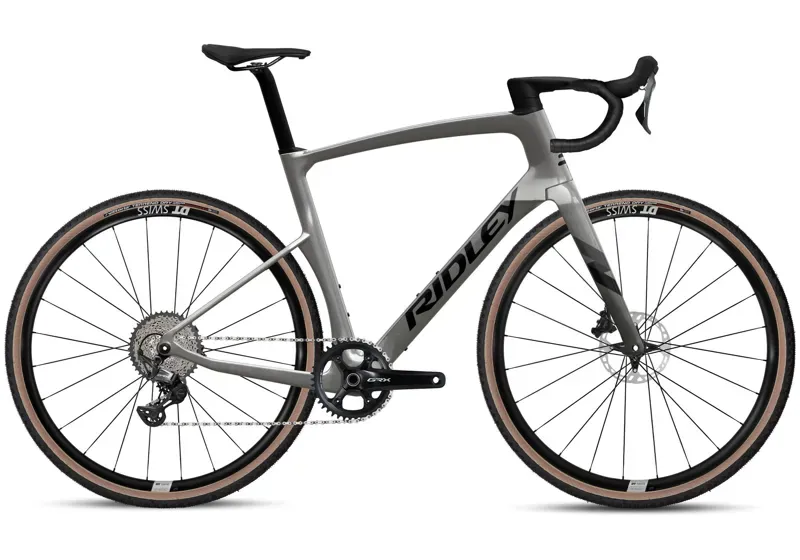 2025 Ridley Kanzo Fast GRX800 1x12 - Gravel Bike - Empress Grey Metallic