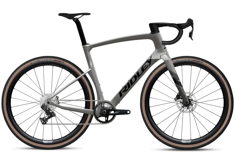 2025 Ridley Kanzo Fast SRAM Rival XPLR - Gravel Bike - Empress Grey Metallic
