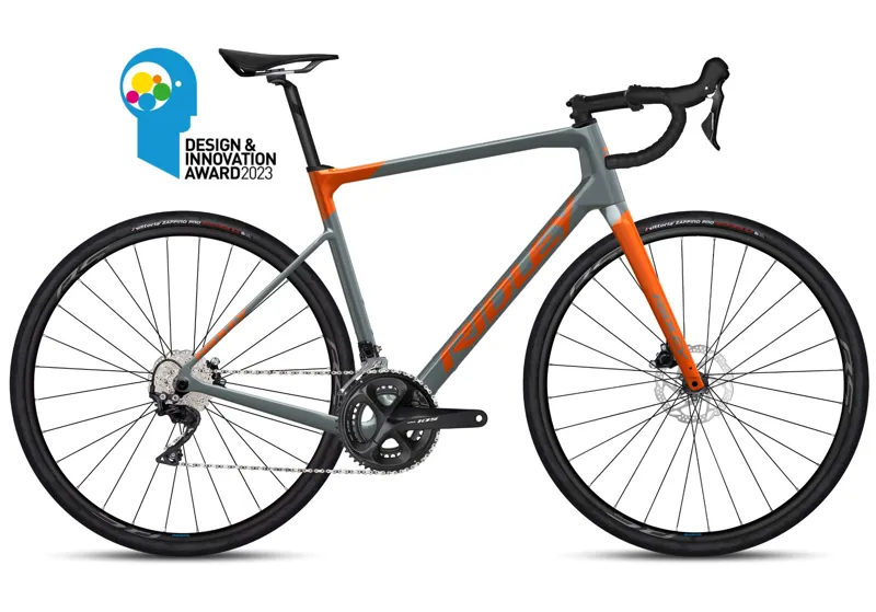 Ridley Grifn - 105 All-Road Bike - Rich Orange Metallic