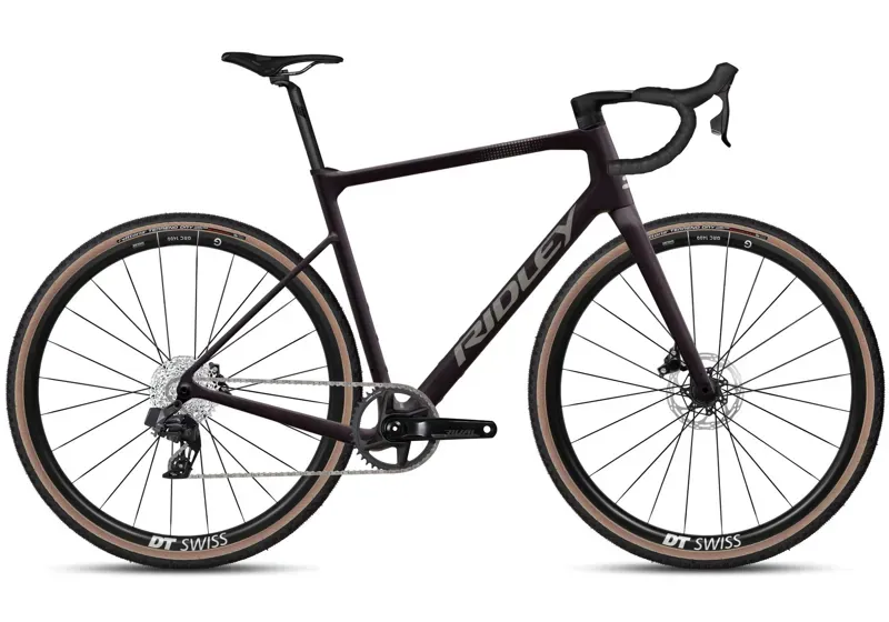 Ridley Grifn Rival XPLR Gravel Bike in Dark Plum-1