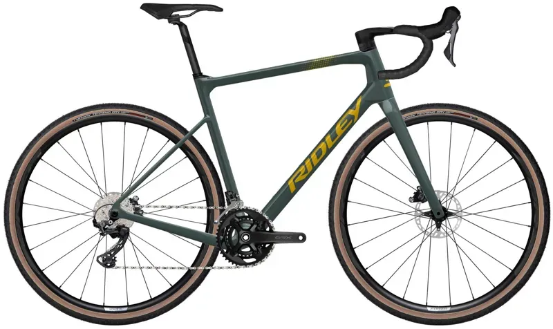 Ridley Grifn Apex XPLR AXS 1x12 Gravel Bike in Green-1