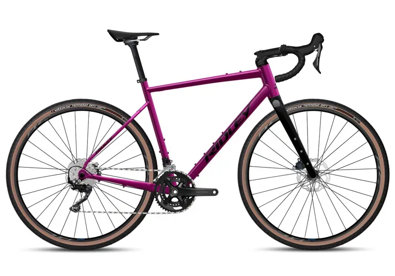 2025 Ridley Kanzo Adventure Aluminium GRX400 - Gravel Bike - Jazzberry Jam