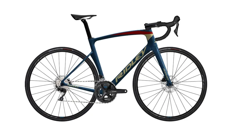 2023 Ridley Noah Disc - Shimano 105 Aero Road Bike - Jeans Blue