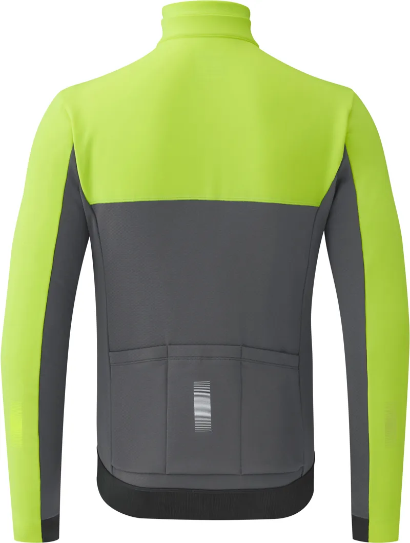 Shimano Thermal Long Sleeve Jersey in Yellow-1