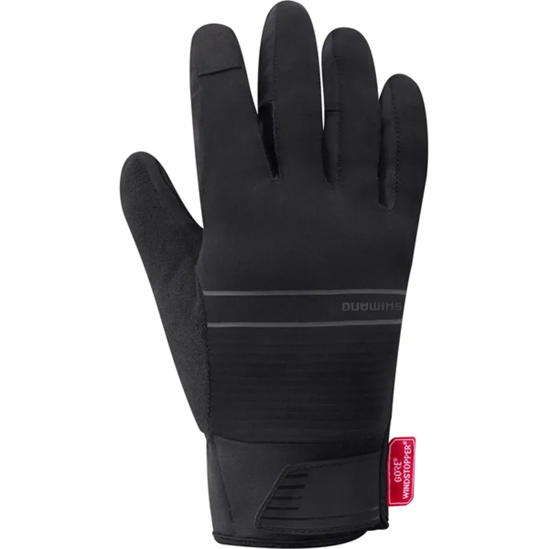 Shimano Clothing Windstopper Insulated Gloves in Black
