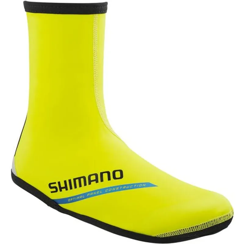 Shimano Clothing Dual Fit Thermal Shoe Covers in Yellow
