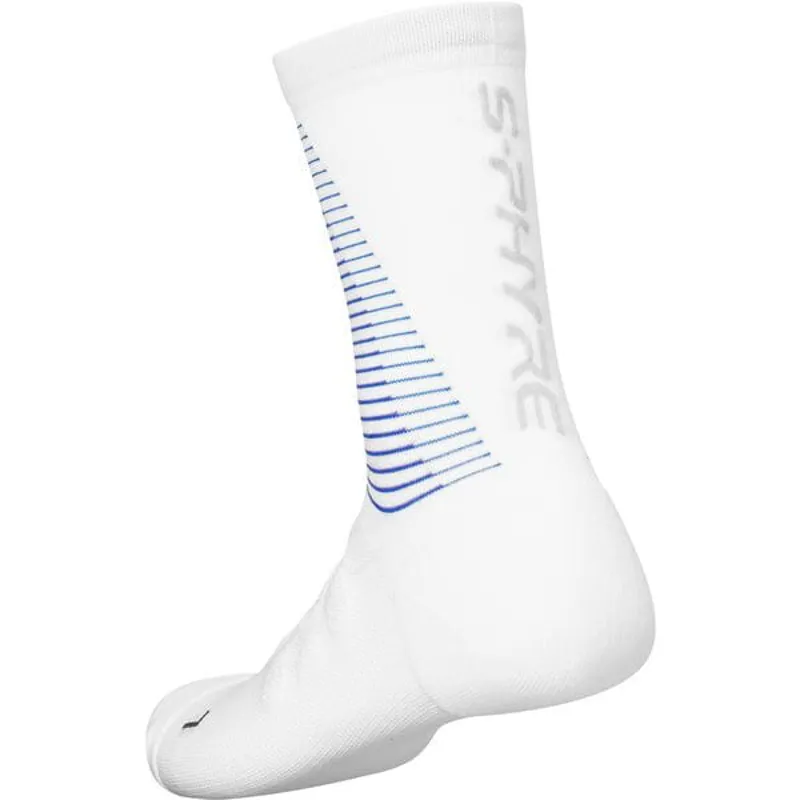 Shimano Clothing S-Phyre Tall Socks in White/Purple-1