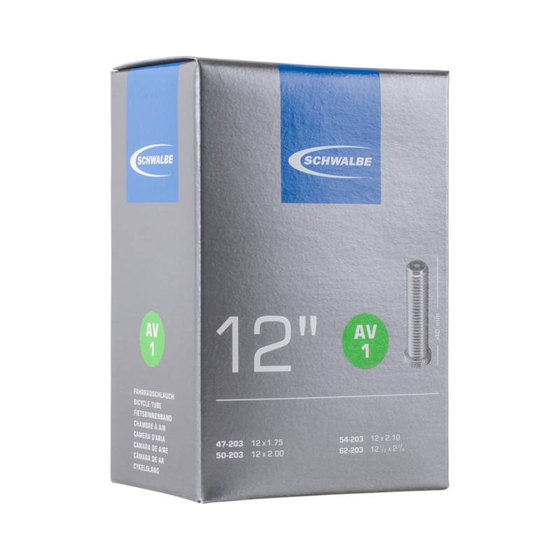 Schwalbe AV Schrader Tube - 12-inch-2