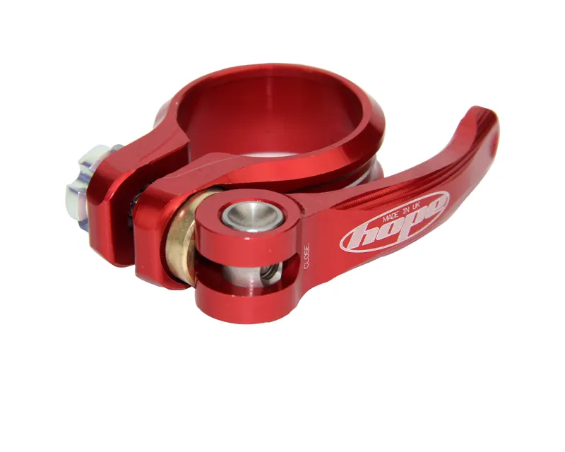 Hope Quick Release Seat Clamp in Red