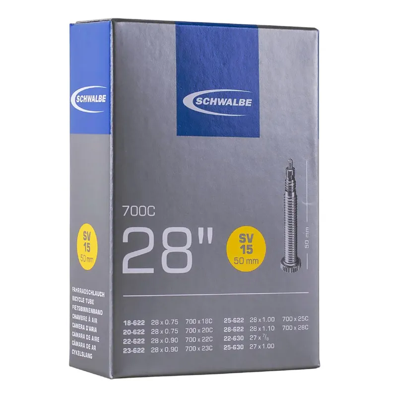 SCHWABLE SV15 700c 18/28c 40mm tube-1