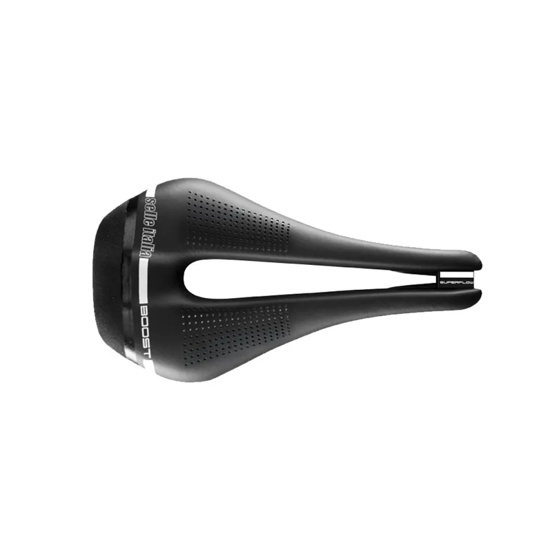 Selle Italia Novus Boost Superflow Ti316 Saddle in Black