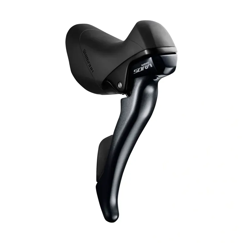 Shimano Sora R3000 9-Speed STI Dual Control Lever Set in Black-1