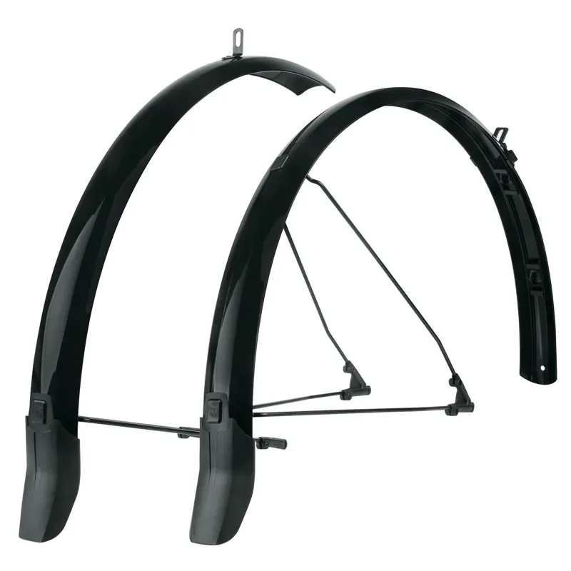 SKS Bluemels Cable Line 28 Mudguard Set: BLACK 28