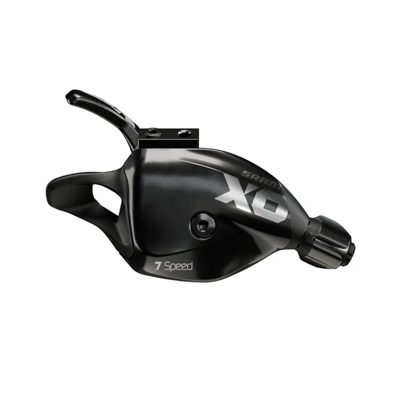 SRAM X01DH 7-Speed Rear Trigger Shifter w/ Discrete Clamp A2 in Black