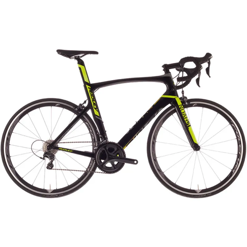 Black and best sale yellow road bike
