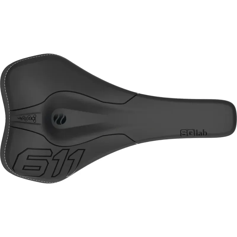 NI - Sqlab 611 Ergowave S-Tube MTB Trail Saddle in Black-1