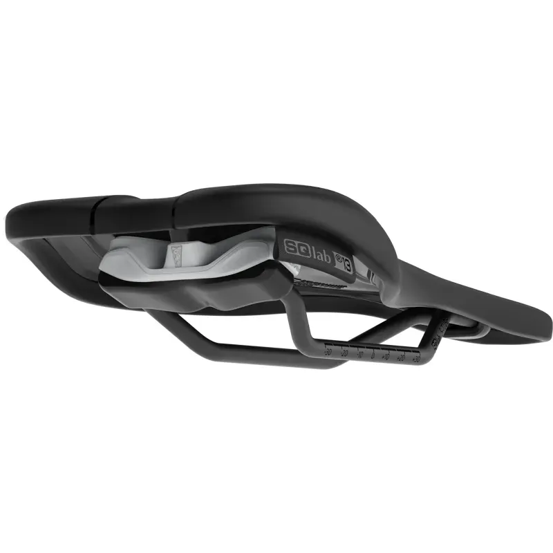 Sqlab 612 Ergowave Active 2.1 S-Tube Road Bike Saddle in Black-5