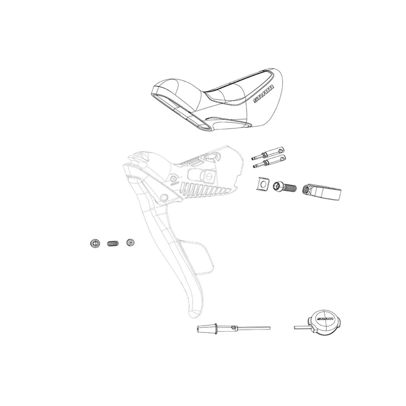 SRAM Red eTap Left/Right Shifter Spring and Actuator