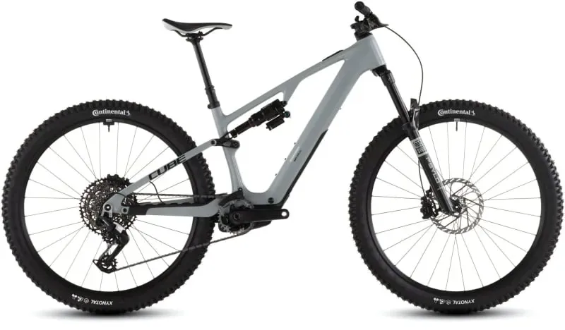 2026 Cube AMS Hybrid one44 c:62 Race 400x eMountain Bike in Reed Beige/Black