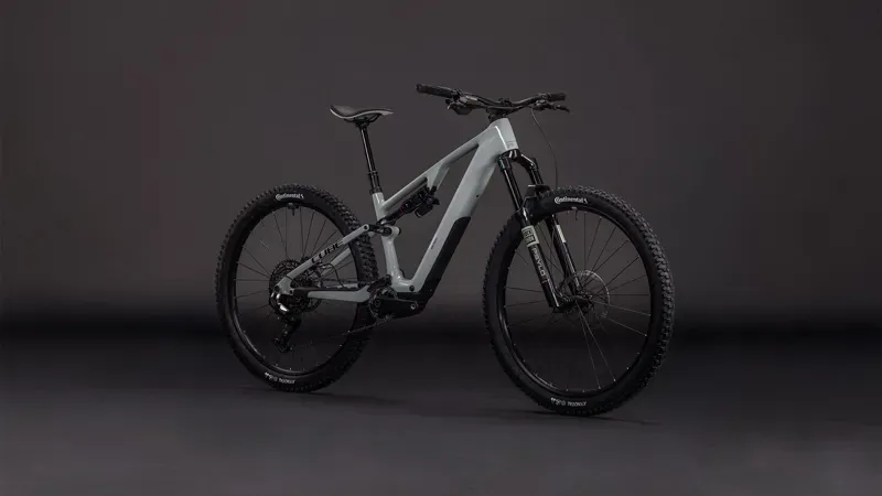 2026 Cube AMS Hybrid one44 c:62 Race 400x eMountain Bike in Reed Beige/Black-1