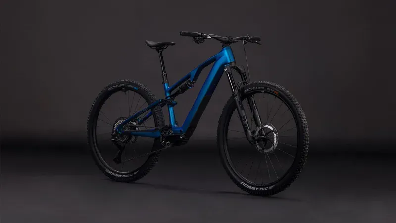 2026 Cube AMS Hybrid one44 c:68x SLX 400x eMountain Bike in Nebula/Black-1