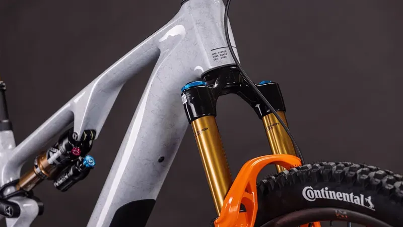 2026 Cube AMS Hybrid one44 c:68X Super TM 400X eMountain Bike in Fog Grey-4