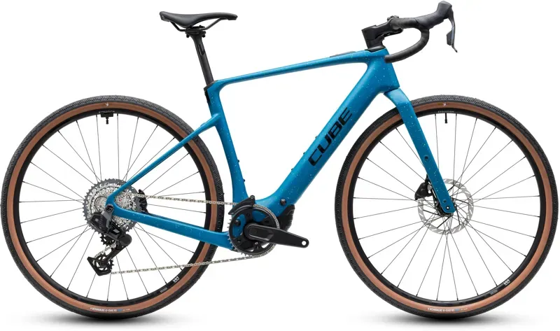Cube Nuroad Hybrid C:62 Exc 400X eGravel Bike in Tropical Teal/Black
