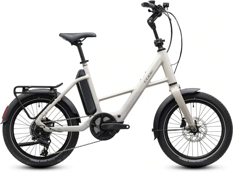 Cube Compact Hybrid 540 Compact eBike in Cotton/Reflex
