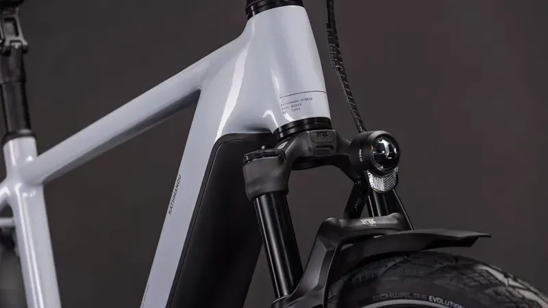 2026 Cube Kathmandu Hybrid SLX 800 eHybrid Bike in Fog Grey/Grey-7