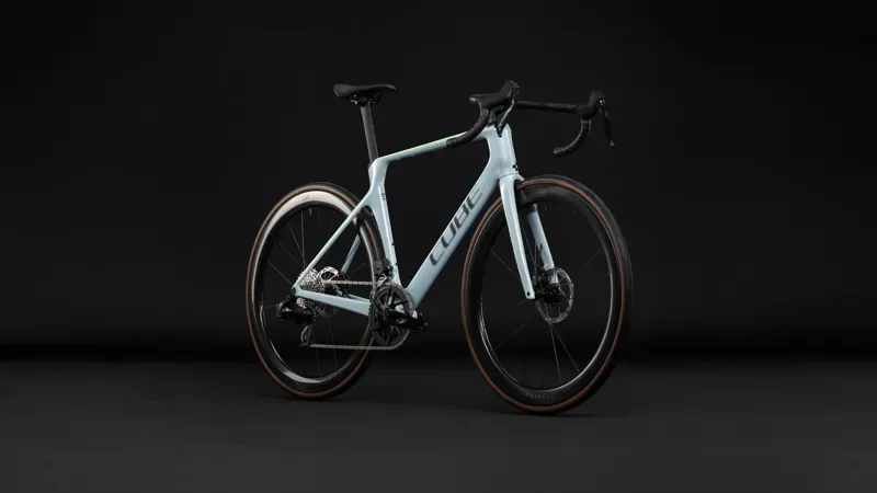 Cube Agree C:62 EX Road Bike in Glacier/Black-1