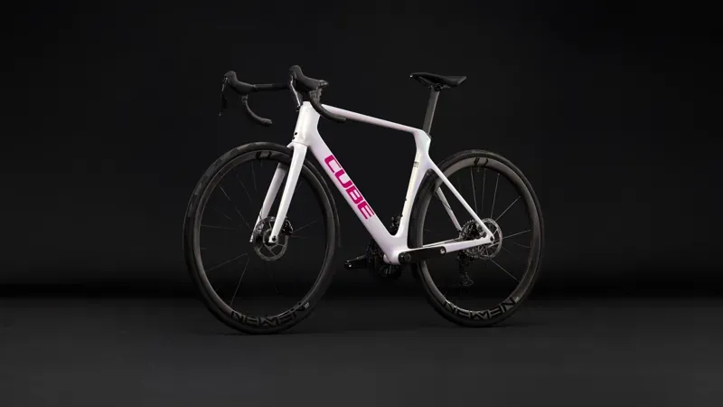 Cube Agree C:62 SLX Road Bike in Unicorn/Pink-3