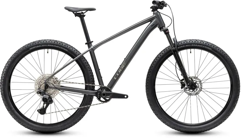 Cube Aim SLX Mountain Bike in Slate Black/Chrome