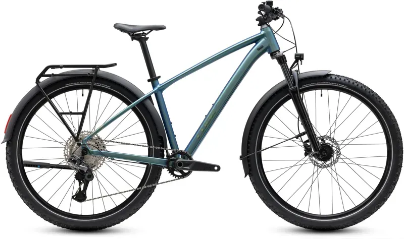 Cube Aim SLX FE Mountain Bike in Shift Verde/Chrome