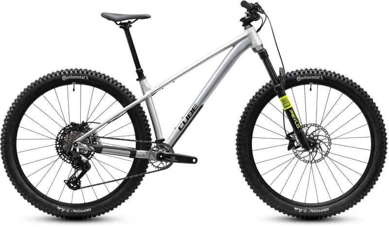 Cube Reaction TM Pro Mountain Bike in Raw/Black