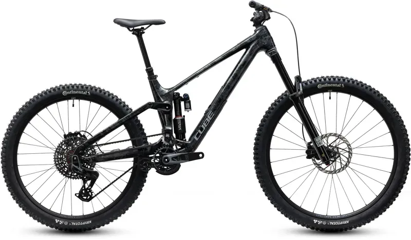 Cube Fritzz C:62 Super TM Mountain Bike in Graphite Glitch/Grey