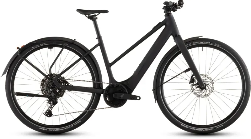 2026 Cube Editor Hybrid Pro 400x FE eHybrid Bike in Coal/Prism