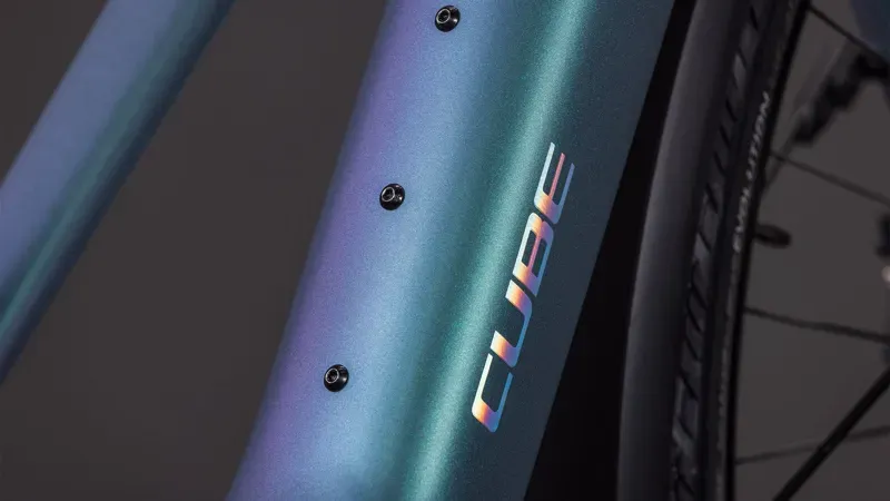 2026 Cube Editor Hybrid SLT 400x FE eHybrid Bike in Smaragd Grey/Prism-3