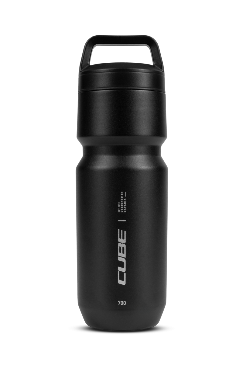 Cube Stainless Steel Bottle Arc 700 In Black