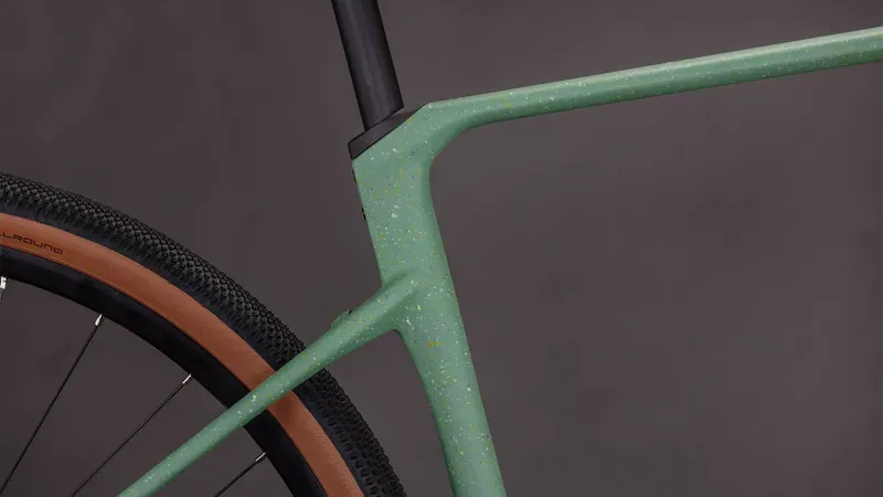 2026 Cube Nulane C:62 SLT Gravel Bike in Green Smoothie/Green-4