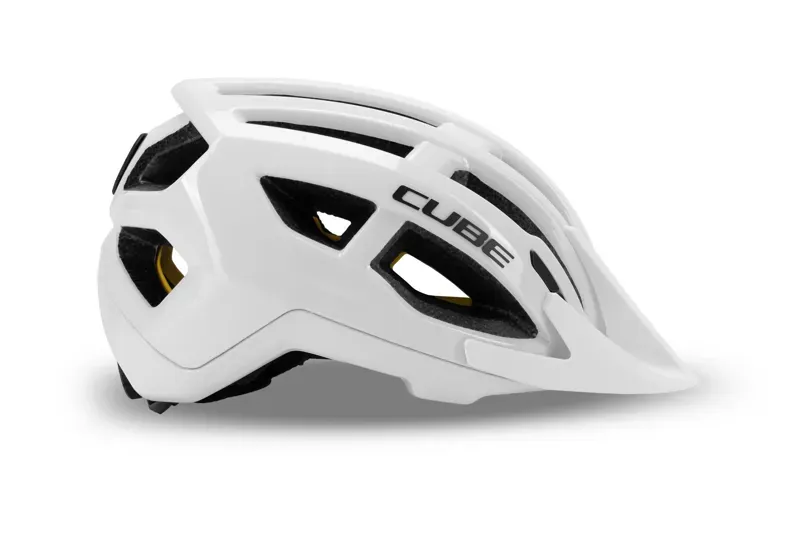 Cube Helmet Offpath In White-1