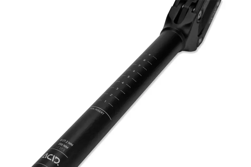 Acid Seatpost Tour Plus 31.6 / 350mm BLACK-3