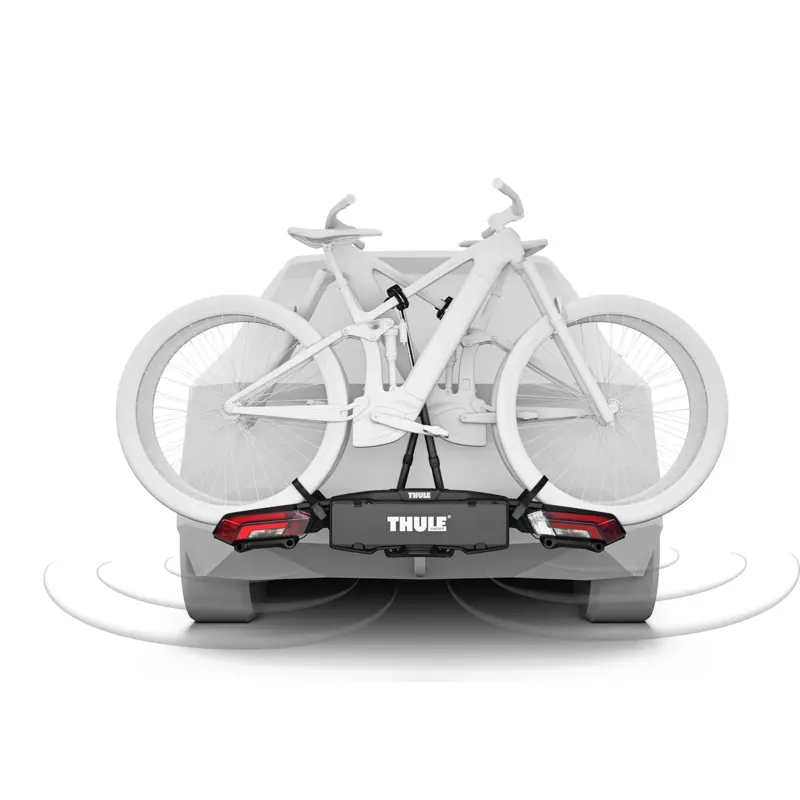 Thule Epos ParkSecure 2-Bike Towball Carrier in Black/Silver-9