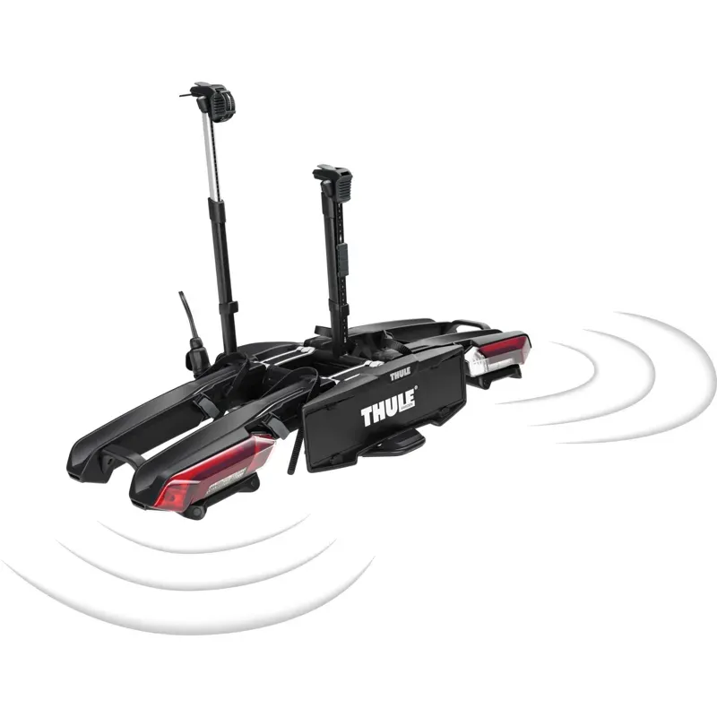 Thule Epos ParkSecure 2-Bike Towball Carrier in Black/Silver-7